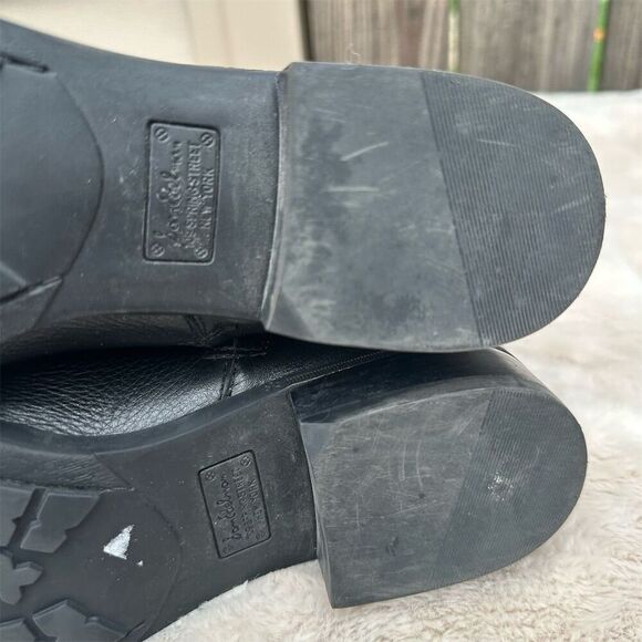 Sam Edelman Prina Women's Black Riding Boots Size 7 Studded Detailing - Picture 10 of 15